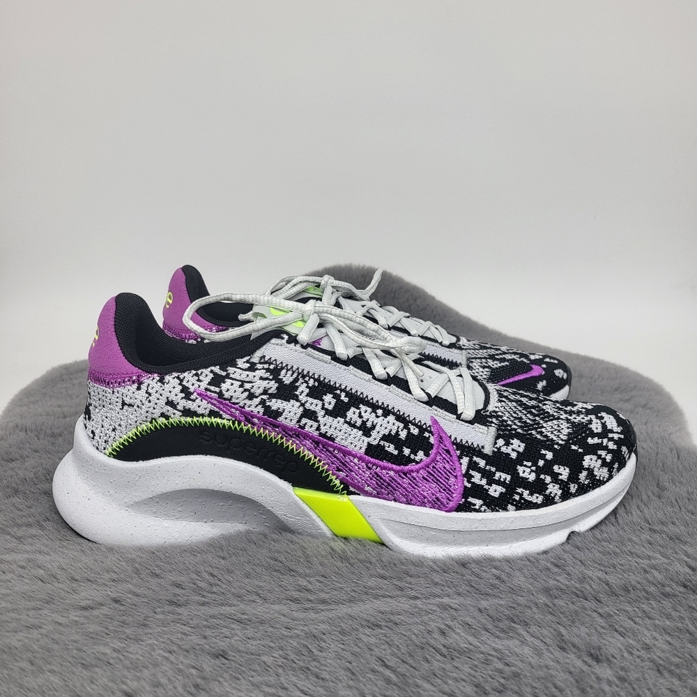 Nike SuperRep Go 3 Next Nature Flyknit Men's Workout Shoes - Picture 3 of 6